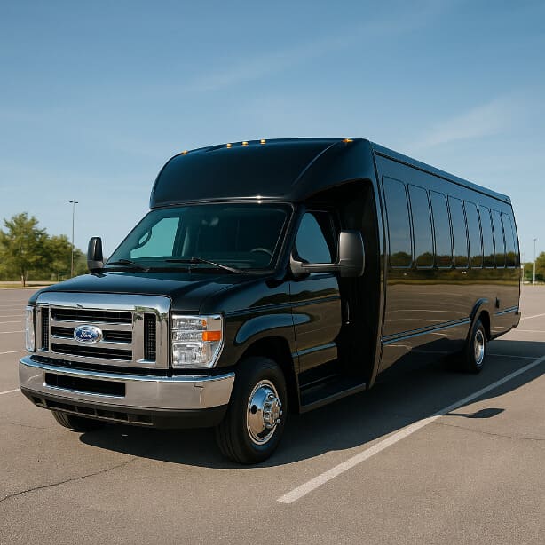 Charter Bus Rental Cedar Rapids 18 Passenger Minibus