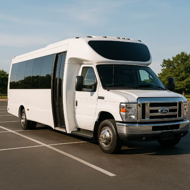 Charter Bus Rental Cedar Rapids 20 Passenger Minibus