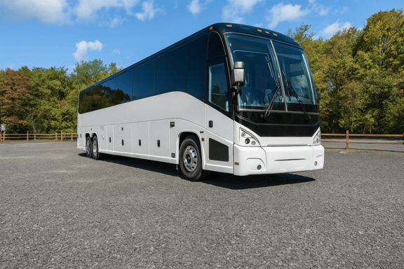 Charter Bus Rental Cedar Rapids 56 Passenger Charter Bus